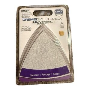Dremel MM70P Multi-max Sanding Paper 6‎ Pieces 3 Grits New